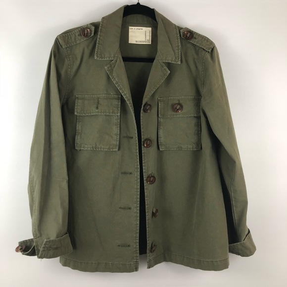 Anthropologie Jackets & Blazers - Anthropologie • Army Style Jacket